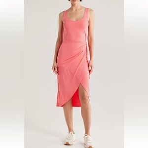 beyond yoga intrigue midi dress Beyond Yoga Intrigue Twist Knit Midi Dress
